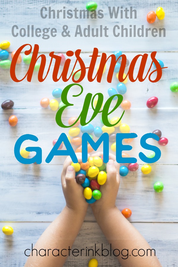 Christmas With College and Adult Children: Our Christmas Eve Games -  Character Ink