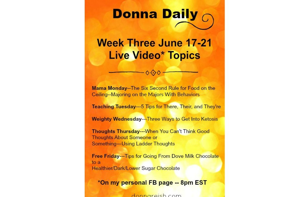 Donna Daily–Scary But Exciting Challenge
